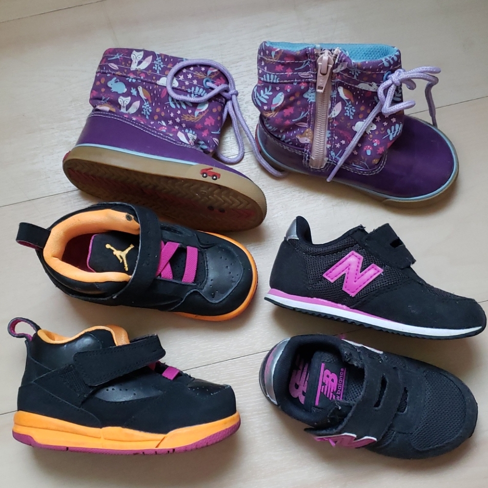 Girl's Sneaker Lot of 3